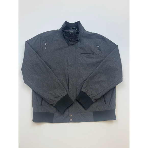 Calvin Klein Other - Calvin Klein Mens Water Resistant Wind Protection Shell Jacket SZ-L Heather Gray